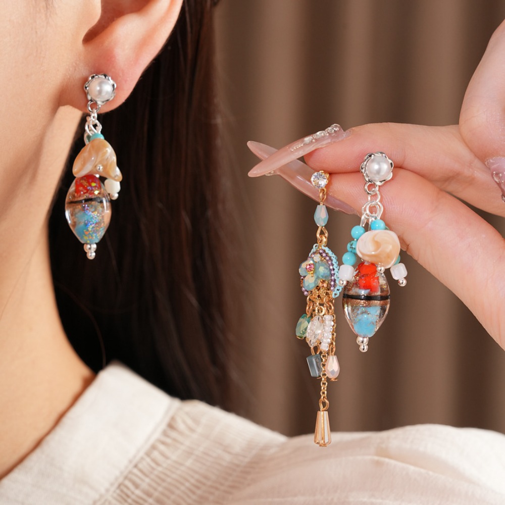 Anting-anting panjang dengan h - Women Fashion Photoshoot ulasan dan harga