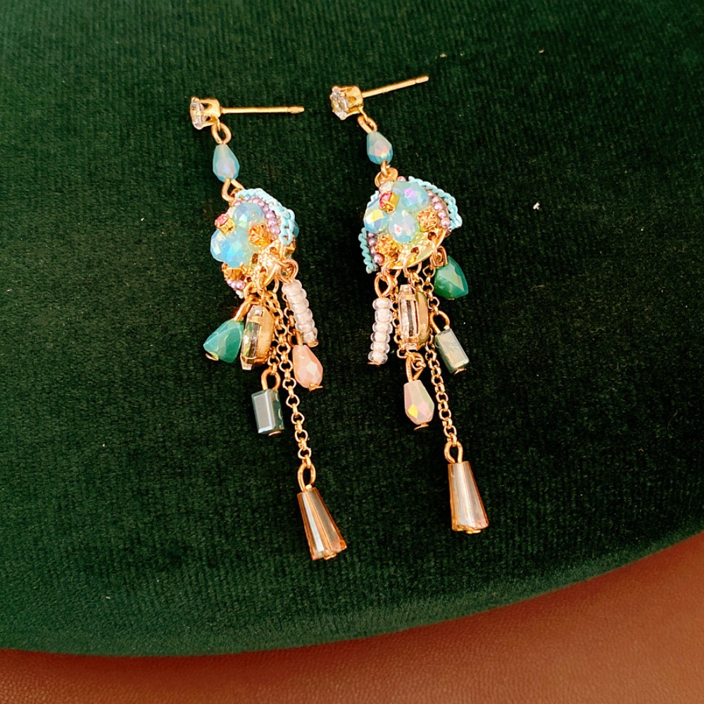 Anting-anting panjang dengan h - Women Fashion Photoshoot ulasan dan harga