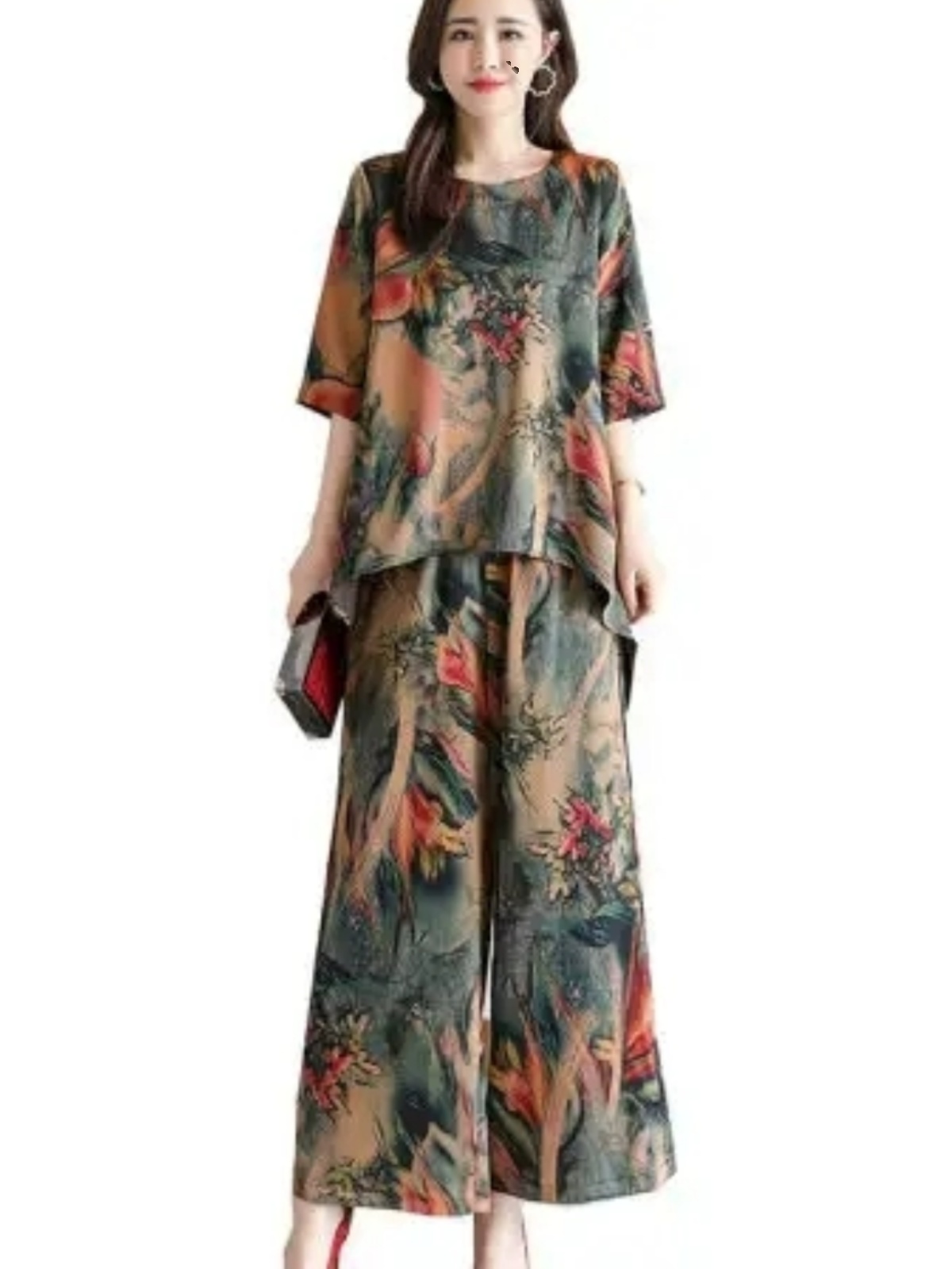 Setelan dua potong atasan leng - Women Fashion Over The Years ulasan dan harga