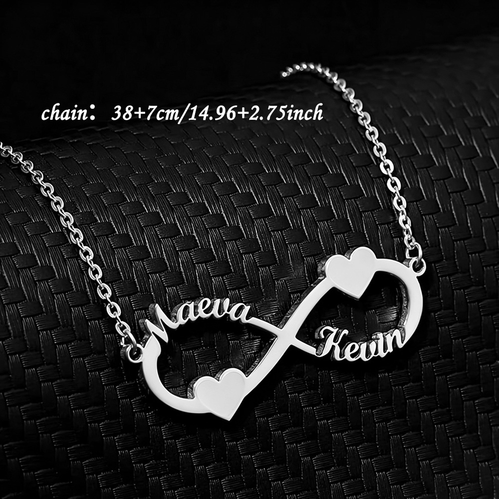 Kalung Nama Kustom Liontin Hat - Women Fashion Names ulasan dan harga