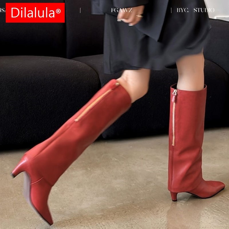 Dilalula 2026 Sepatu Bot Wanit - Women'S Fashion Knee High Boots ulasan dan harga