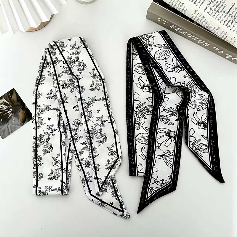 Selendang sutra tipis wanita,  - Women Fashion Necktie ulasan dan harga